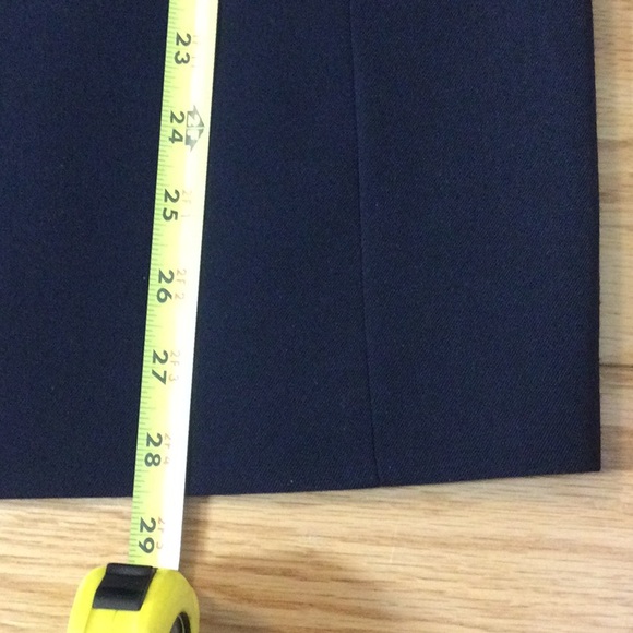 14 Austin Reed navy blue wool one button blazer - Picture 13 of 16